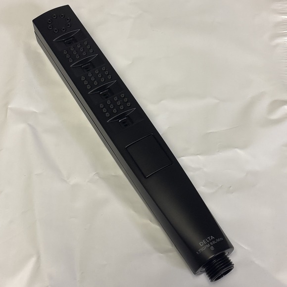Delta 59140-PK Universal Showering 1.75 GPM Multi Function Hand Black H2Okinetic - Picture 1 of 5